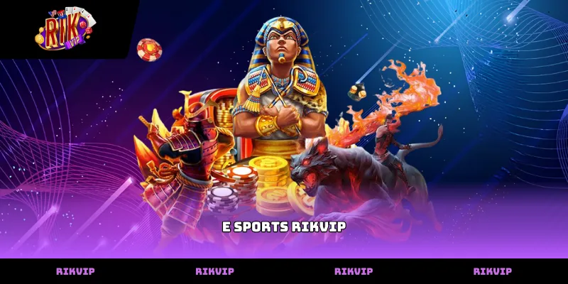 Giao diện đặt cược chuyên nghiệp tại sảnh e sports rikvip